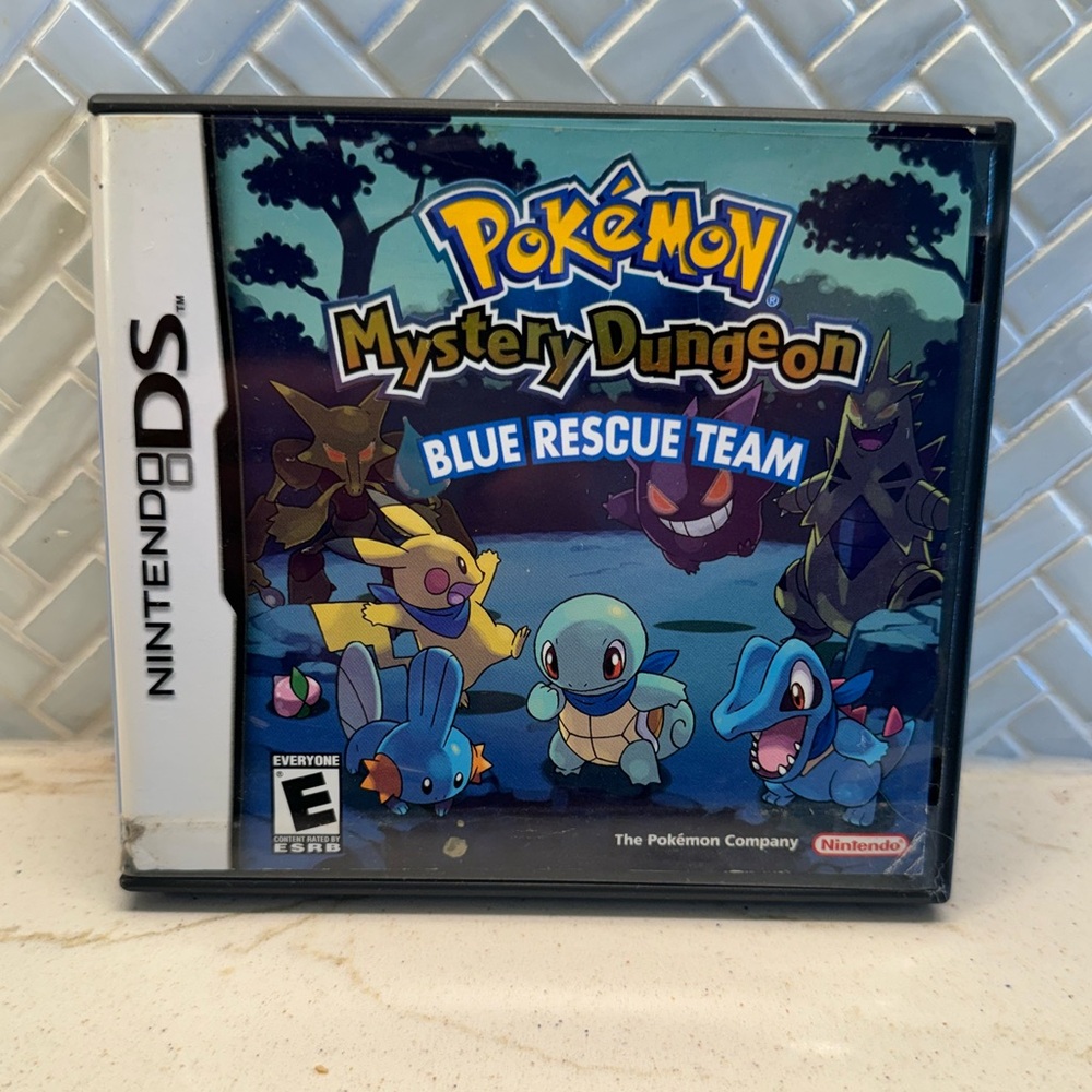 Pokemon Mystery Dungeon : Blue Rescue Team Nintendo DS CASE ONLY- NO GAME/MANUAL